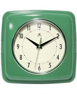 Square Retro Kitchen Clocks
