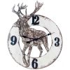 30 inch The Northern; a White Wood Wall Clock