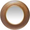 16-inch Bolly; Bohemian Copper Wall Mirror