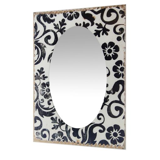 from left side decorative wall mirror floral