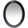 front of sonore black aged wall mirror 30 inch large decorative