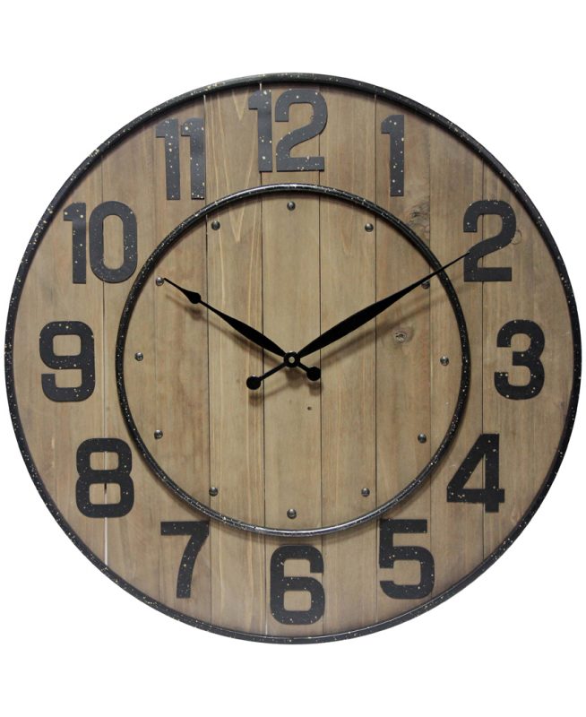 Large Kitchen Clock Retro at Irene Taylor blog