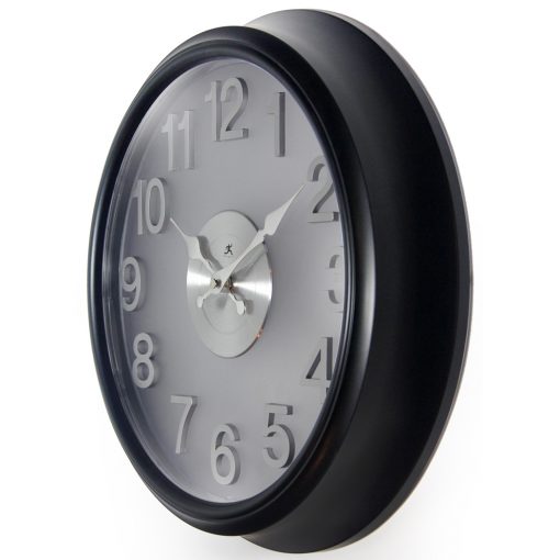 from left side 15 inch wall clock onyx