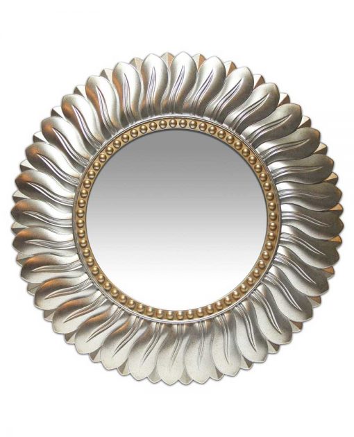 21.5 inch Marseille; a Gold Resin Wall Mirror
