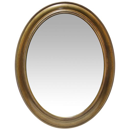 oval sonore gold antique wall mirror 30 inch