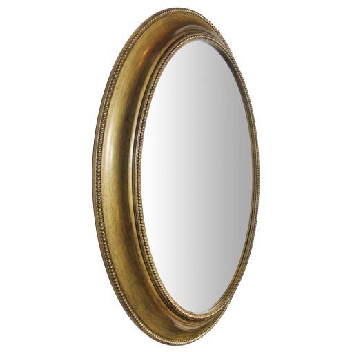 decorative gold wall mirror 30 inch oval