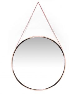 15462RG front of franc rose gold wall mirror
